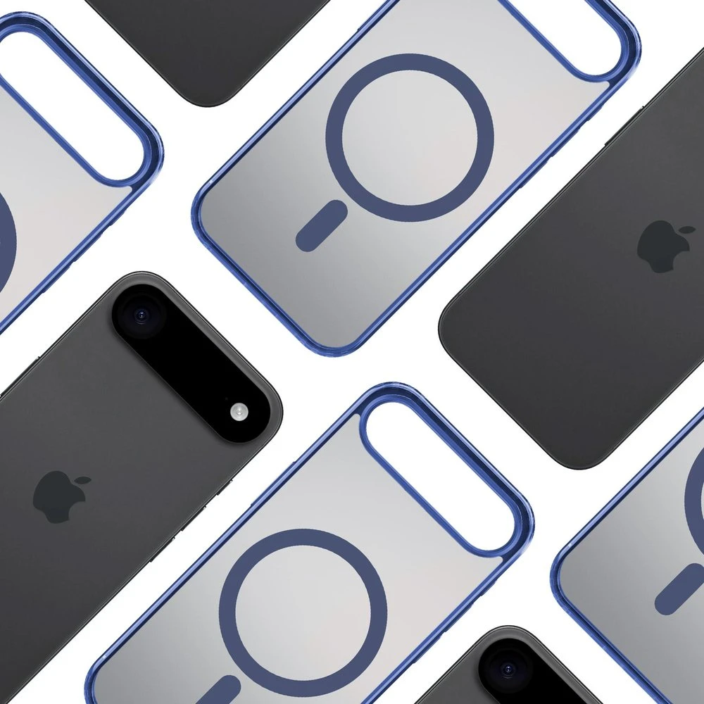 Case 3MK Frosty Magdėklas skirtas Apple Apple iPhone 17 Air mėlynas