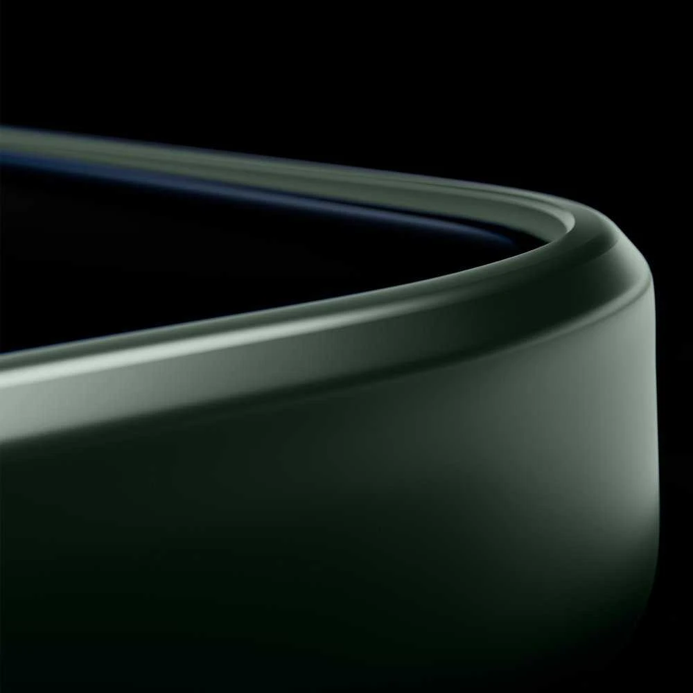 3Mk apsaugos 3mk dūminis „MagCase“ dėklas, skirtas iPhone 16 - Žalias-Translucent