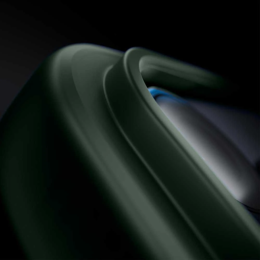 3Mk apsaugos 3mk dūminis „MagCase“ dėklas, skirtas iPhone 16 - Žalias-Translucent