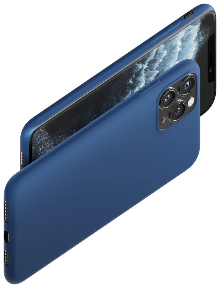 Nezatříděno 3Mk apsauginis 3mk matinis dėklas, skirtas iPhone 12 Pro Max - matinis Mėlyna