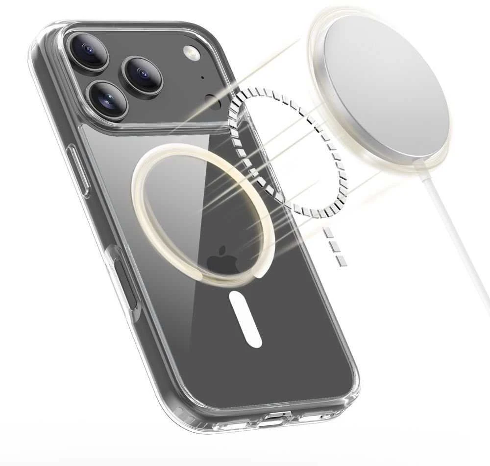 Tech-Protect FlexAir Hybrid MagSafe dėklas skirtas Google Pixel 10 / 10 Pro – skaidrus