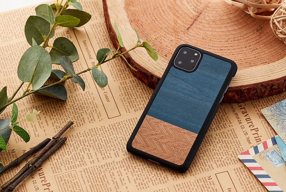 MAN Telefono dėklas iPhone 11 Pro, denim juodas