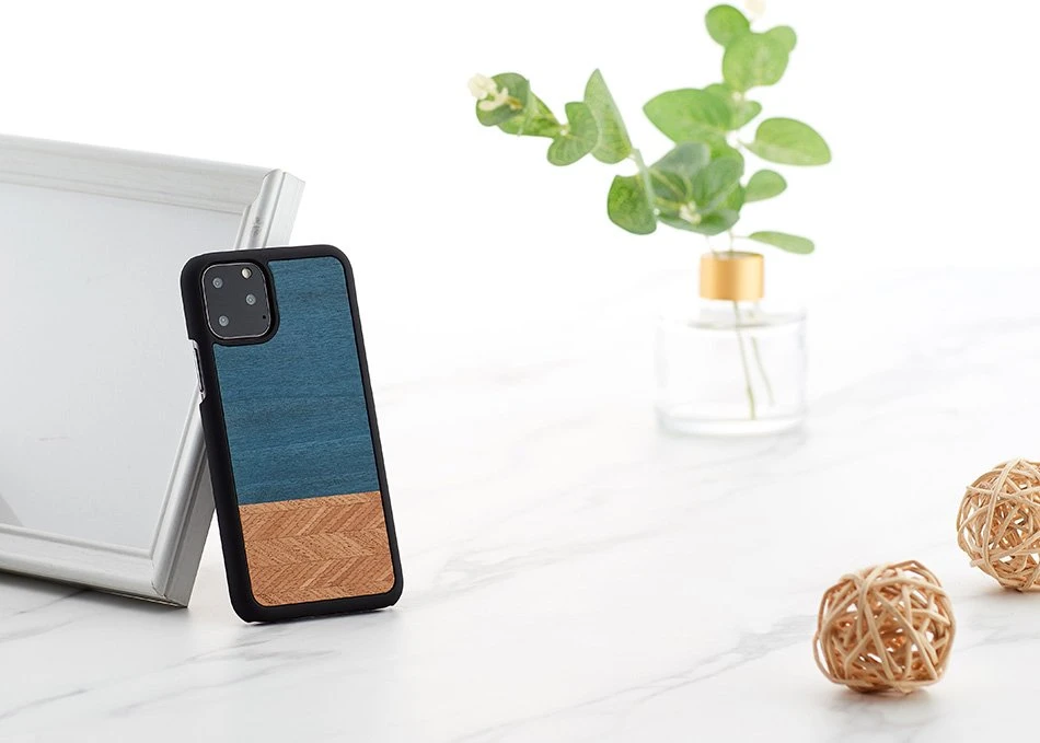 MAN Telefono dėklas iPhone 11 Pro, denim juodas