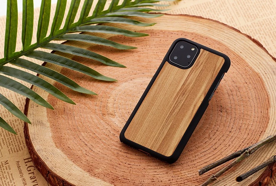MAN Telefono dėklas iPhone 11 Pro Max, cappuccino juodas