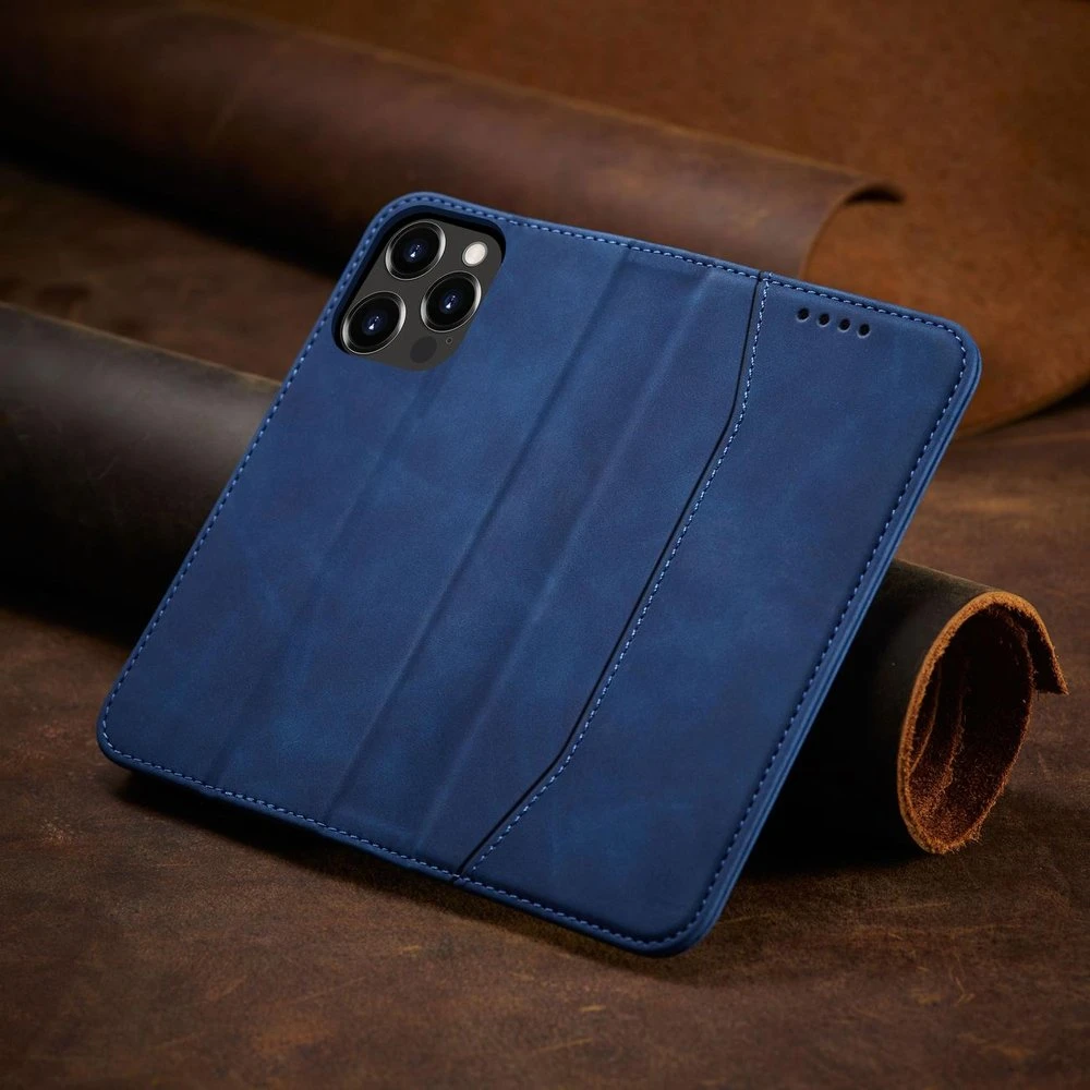 Hurtel Magnet Fancy dėklas, skirtas iPhone 13 Pro, mėlynas