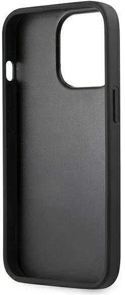 Guess GUHCP13LPSASBGR iPhone 13 Pro / 13 6.1" pilkas/pilkas Saffiano Strap