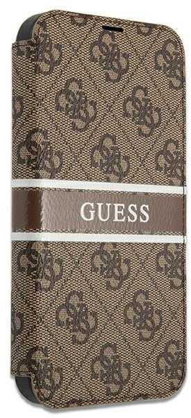 Guess Telefono dėklas iPhone 13 Pro, rudas