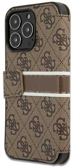 Guess Telefono dėklas iPhone 13 Pro, rudas