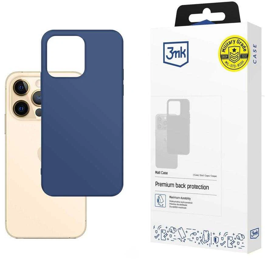 3MK Matt Case Apple iPhone 13 Pro 6,1" dėklas telefonui mėlynos spalvos