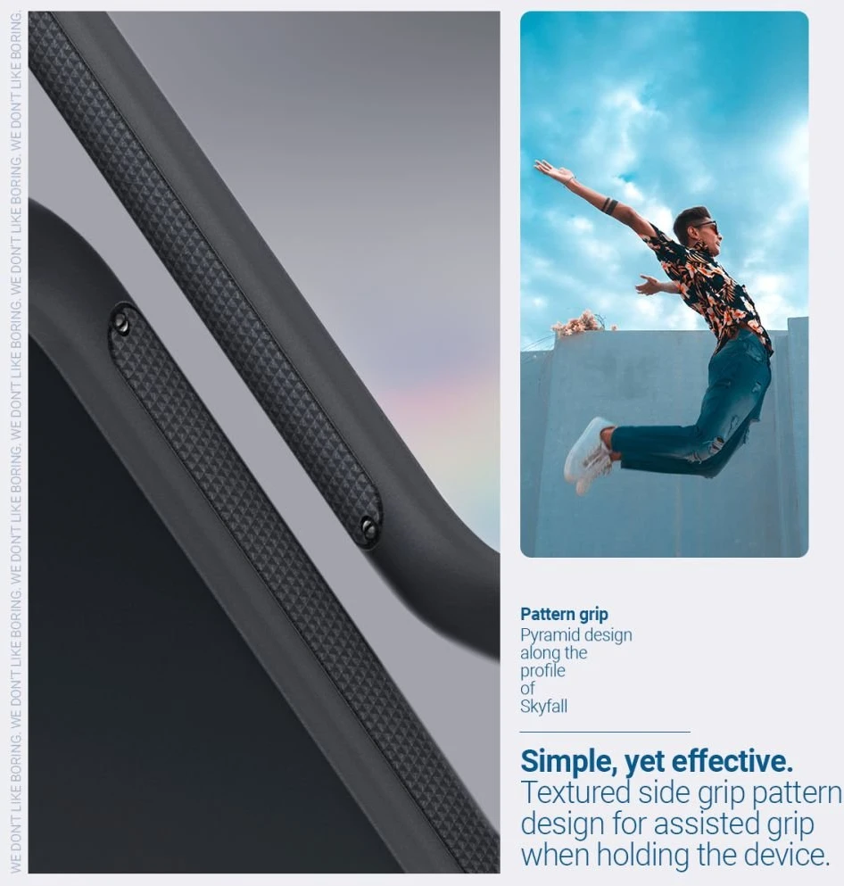 Telefono dėklas iPhone 14 Plus Caseology Skyfall, matinis juodas
