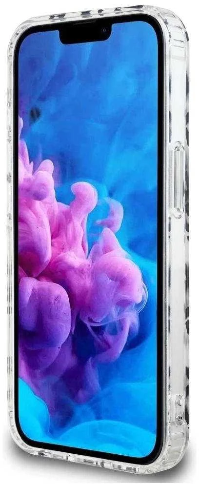 Karl Lagerfeld IML Repeat Logo iPhone 16e dėklas – auksinis
