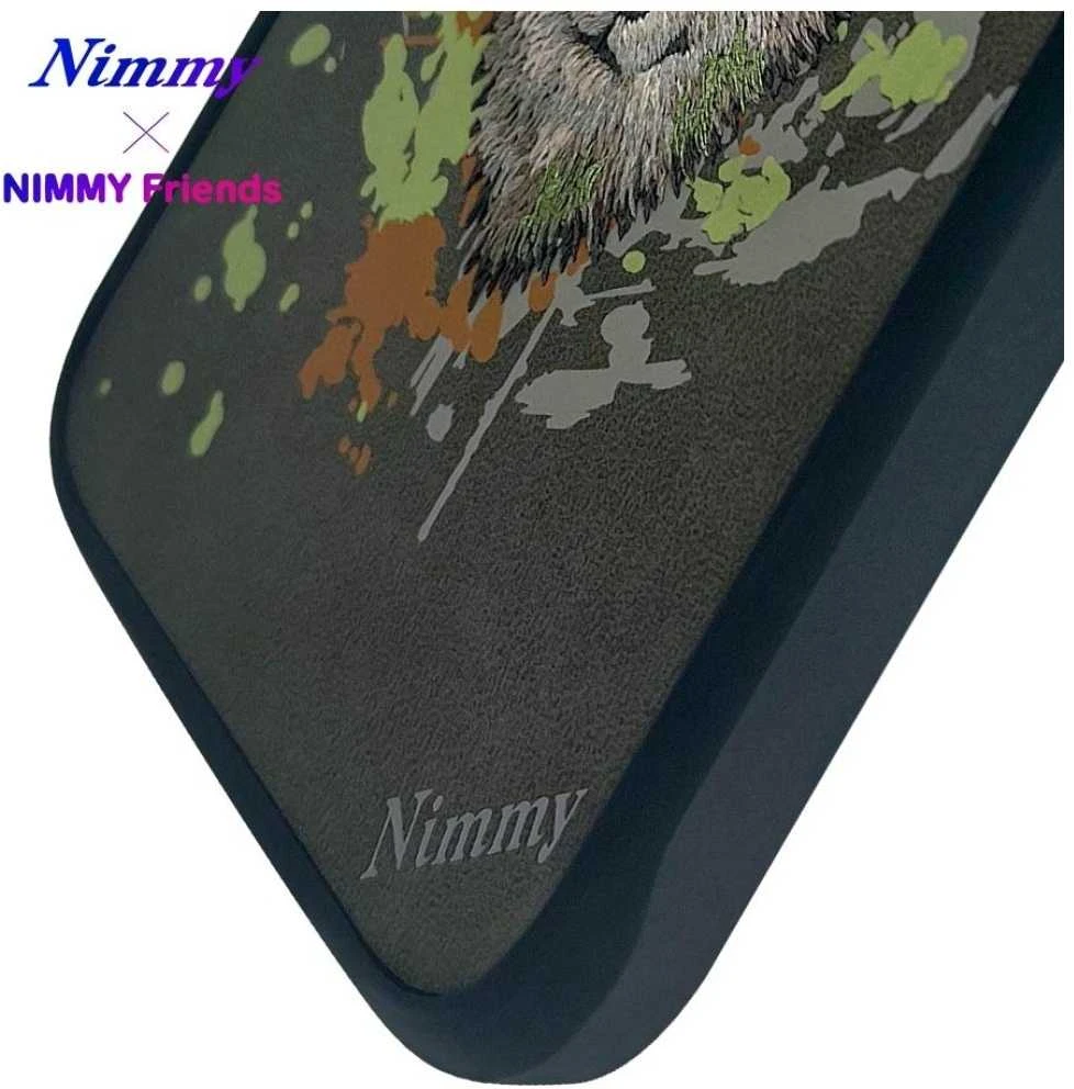 Nimmy Wolf MagSafe dėklas Apple iPhone 16 pilkos spalvos