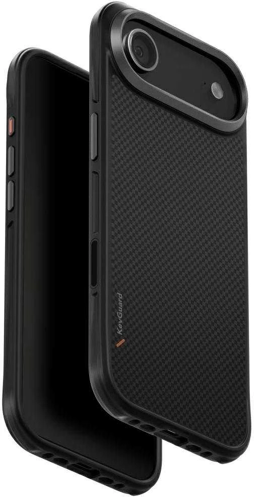 „Uniq Keva Magclick“ įkrovimo dėklas, skirtas „iPhone 17 Air“ – Juodas