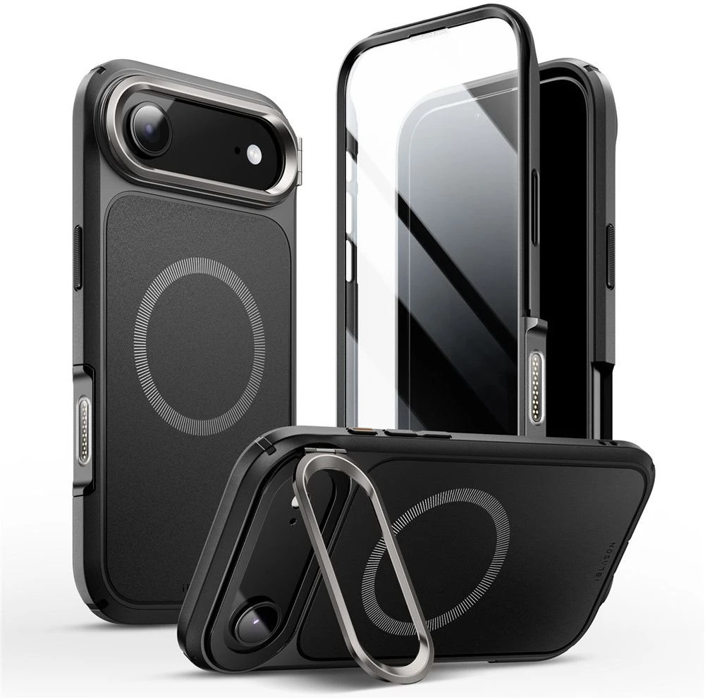 Telefono dėklas iPhone 17 Air juodas MagSafe Supcase