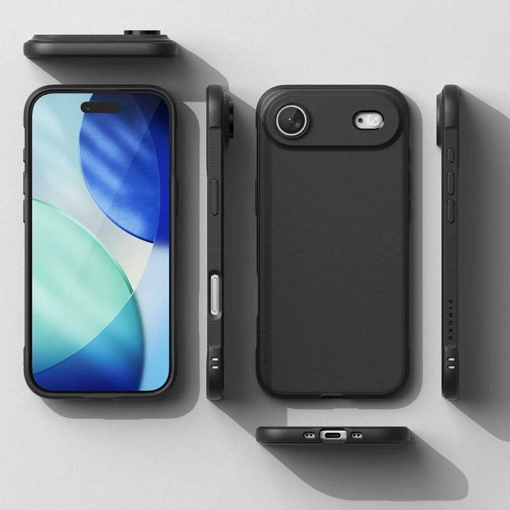 „Ringke Onyx“ magnetinis „MagSafe“ dėklas, skirtas „iPhone 17 Air“ – Juodas