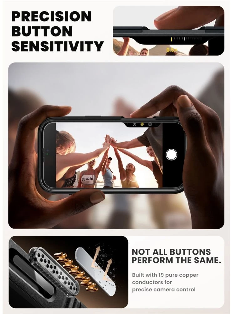 Telefono dėklas iPhone 17 Air juodas MagSafe Supcase