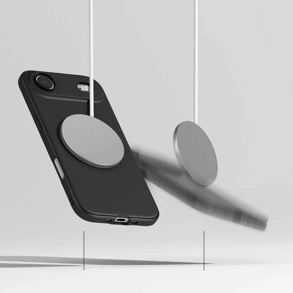„Ringke Onyx“ magnetinis „MagSafe“ dėklas, skirtas „iPhone 17 Air“ – Juodas