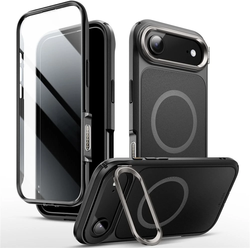 Telefono dėklas iPhone 17 Air juodas MagSafe Supcase