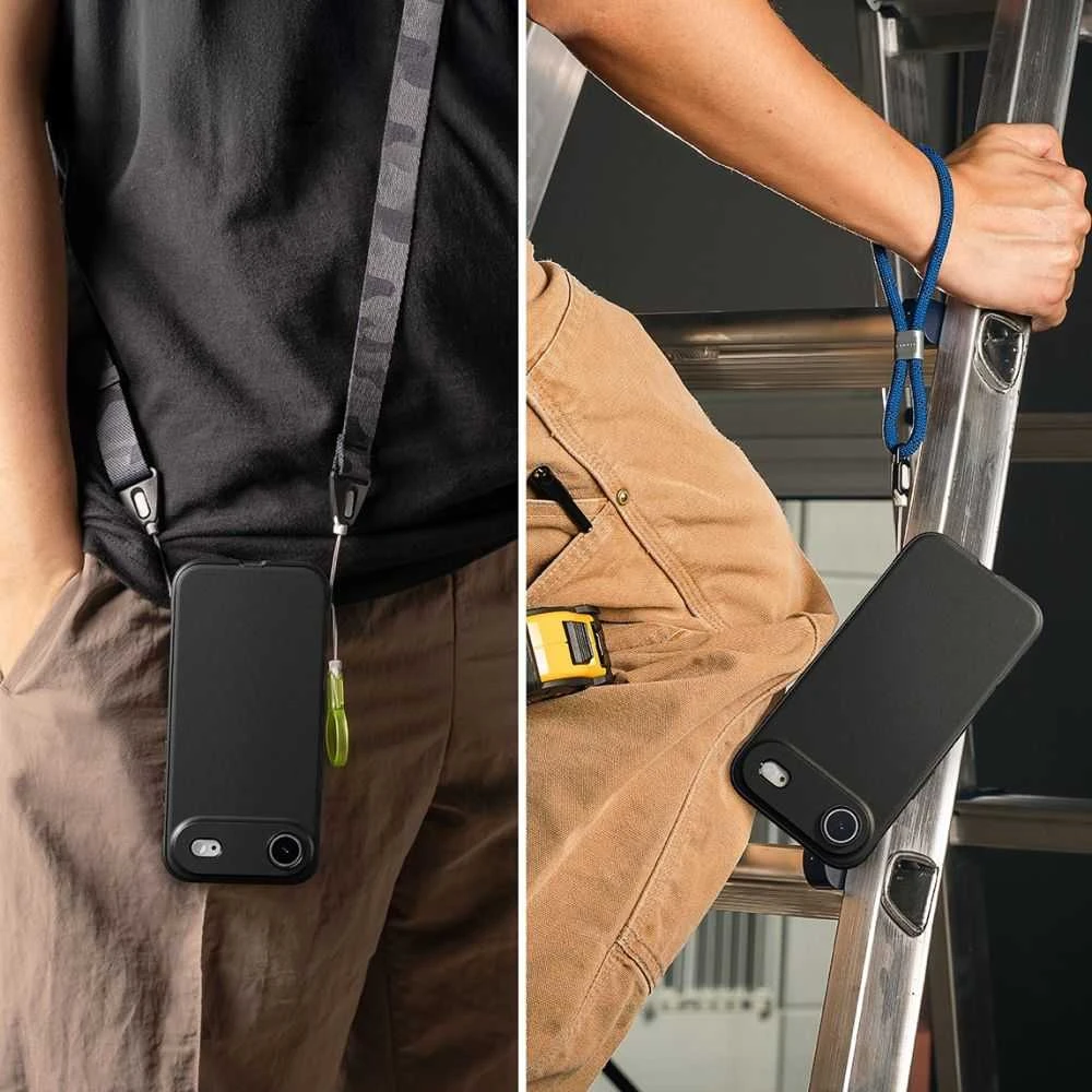 „Ringke Onyx“ magnetinis „MagSafe“ dėklas, skirtas „iPhone 17 Air“ – Juodas