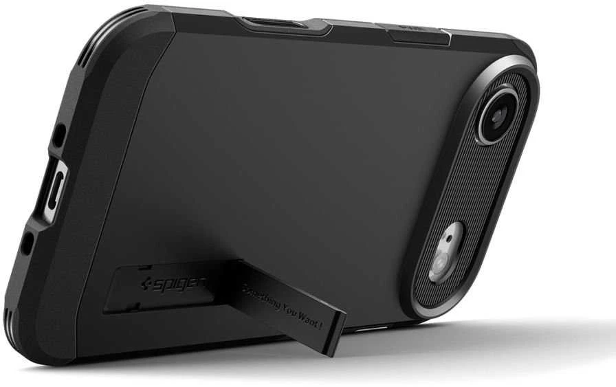 Spigen Tough Armor "T" MagSafe dėklas skirtas Apple iPhone 17 Air – juodos spalvos
