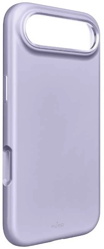 Puro Pure Icon Mag Pro Liquid Silicone dėklas skirtas Apple iPhone 17 Air, MagSafe Compatible, with Camera Protection and Aluminum Mygtukai – rožinės spalvos