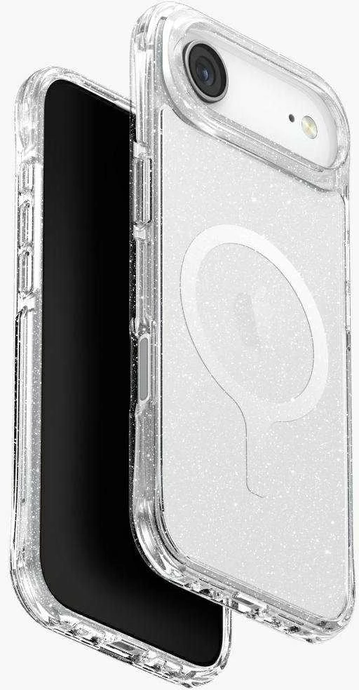 UNIQ LifePro Xtreme Dėklas Apple iPhone Air Magclick Charging skaidrus/Glitter