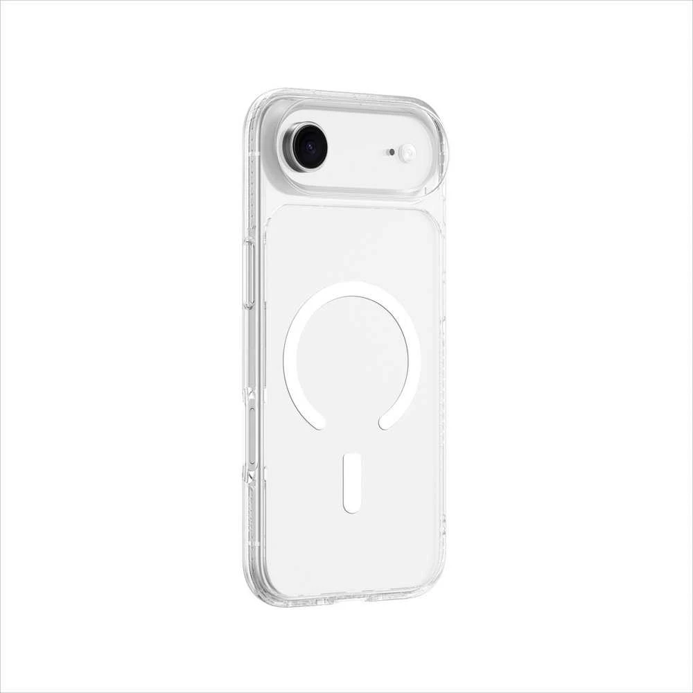 AmazingThing Titan Pro dėklas skirtas Apple iPhone 17 Air suderinamas su MagSafe – skaidrus