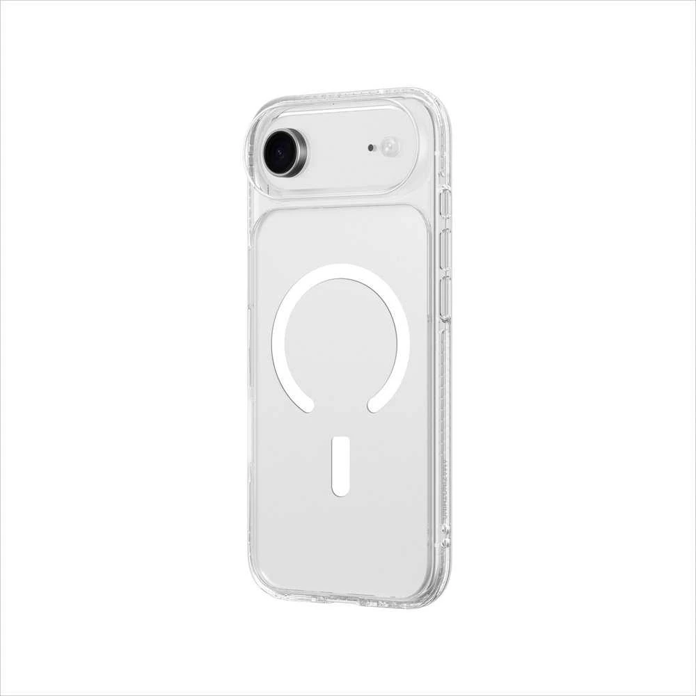 AmazingThing Titan Pro dėklas skirtas Apple iPhone 17 Air suderinamas su MagSafe – skaidrus