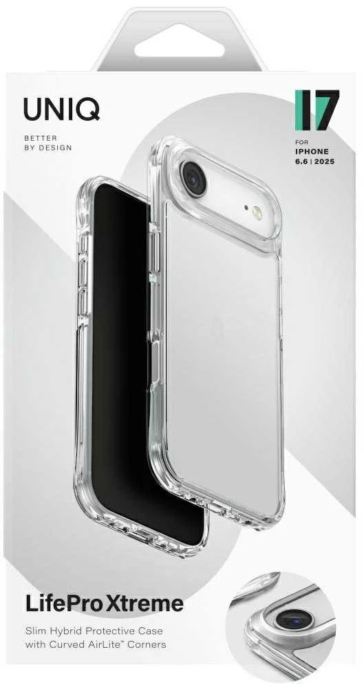 UNIQ Lifepro Xtreme Dėklas Apple iPhone Air skaidrus