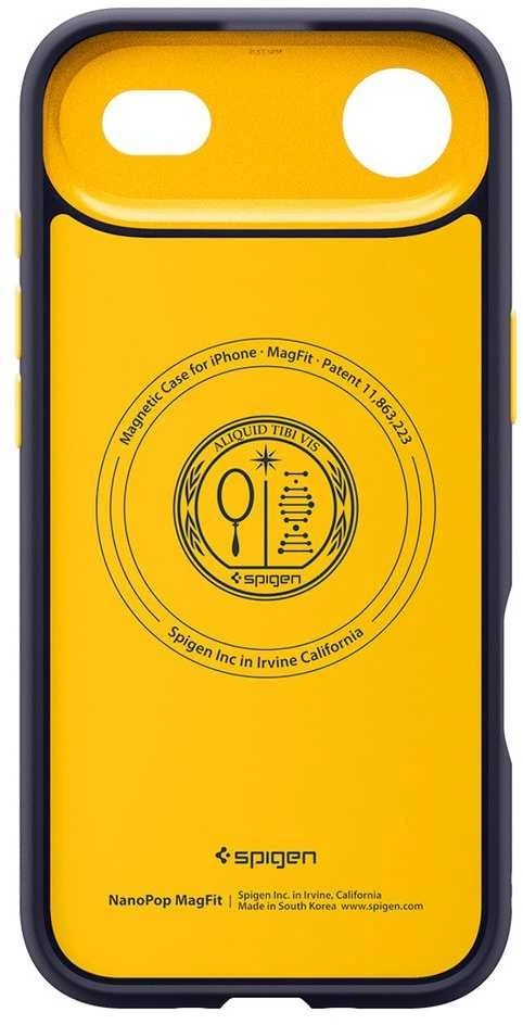 Spigen Nano Pop MagSafe dėklas skirtas Apple iPhone 17 Air – Navy mėlynos spalvos