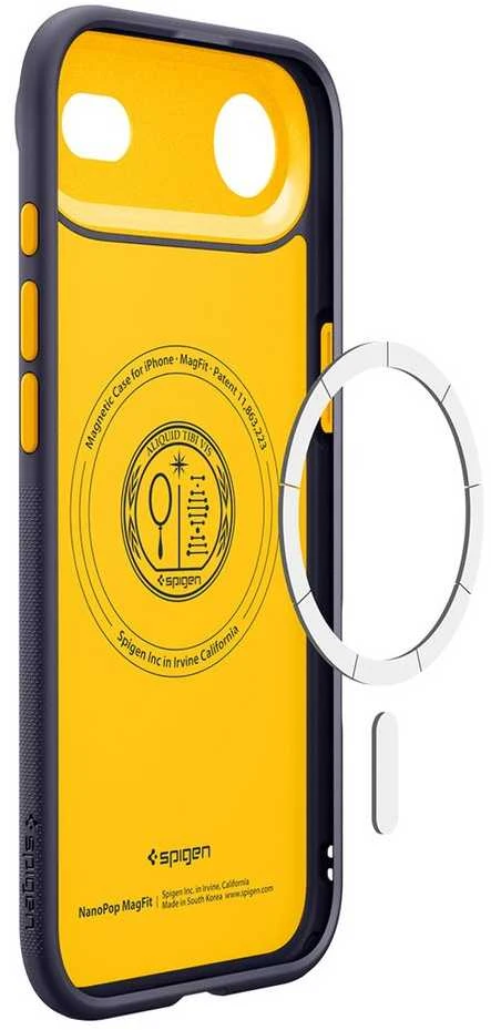 Spigen Nano Pop MagSafe dėklas skirtas Apple iPhone 17 Air – Navy mėlynos spalvos