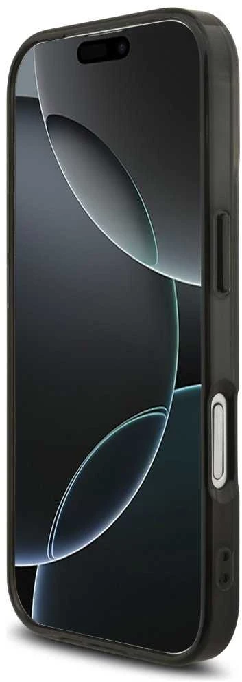 Mercedes Dėklas AMG Double Layer skaidrus Graphics MagSafe Apple iPhone 17 juodos spalvos