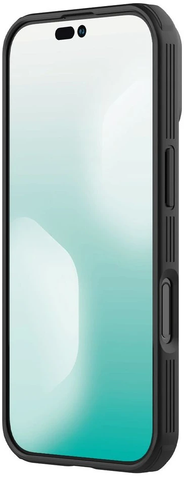 Nillkin CamShield PRO Magnetic Hard dėklas skirtas Apple iPhone 17 juodos spalvos