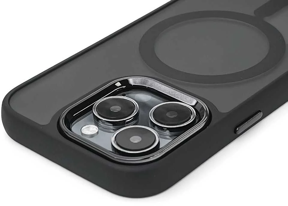 Hurtel Fashion Dėklas compatible with MagSafe skirtas Apple iPhone 17 – juodos spalvos