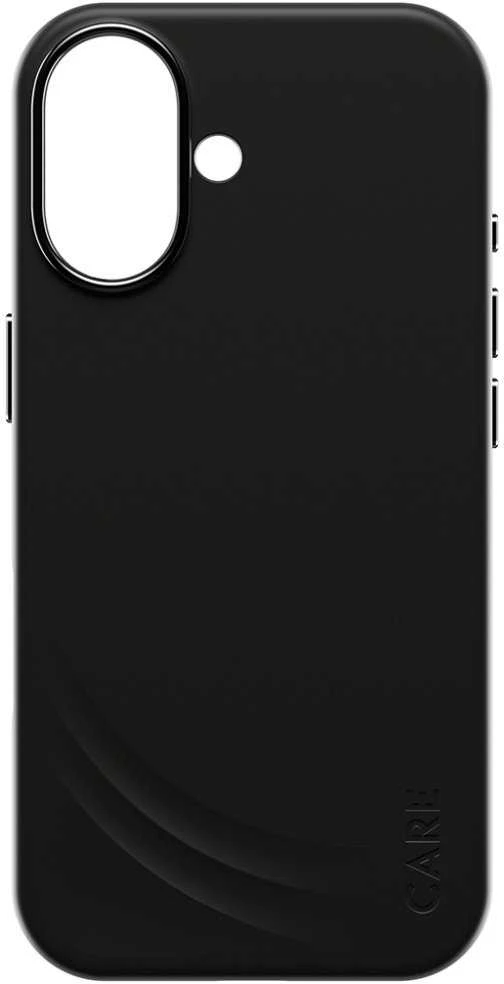 „Panzer Glass CARE by PanzerGlass“ su „FLOW MagSafe“ dėklu, skirtu „iPhone 17“ – Juodas