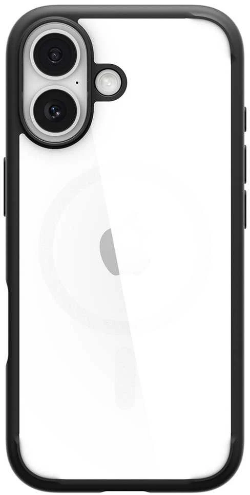Dėklas Spigen Ultra Hybrid, matte juodas - iPhone 17