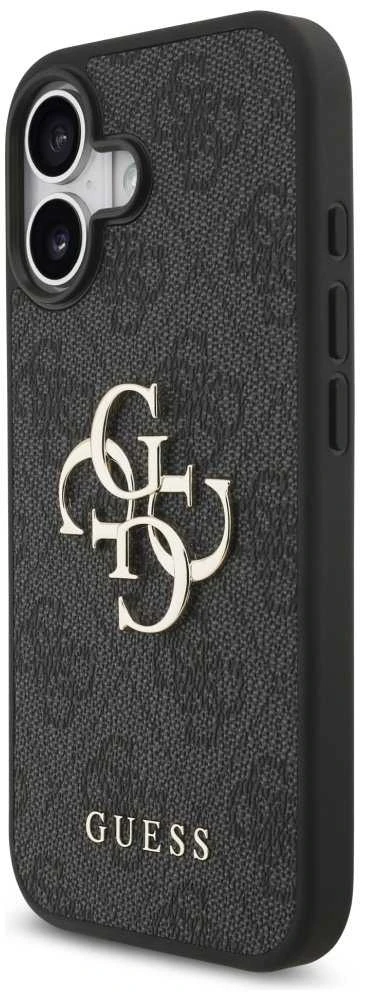 Dėklas Guess 4G Big Logo skirtas Apple iPhone 17 juodos spalvos