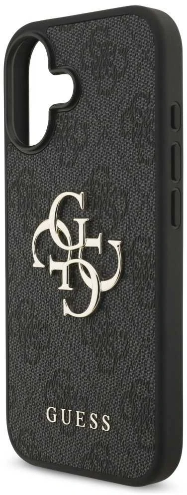 Dėklas Guess 4G Big Logo skirtas Apple iPhone 17 juodos spalvos