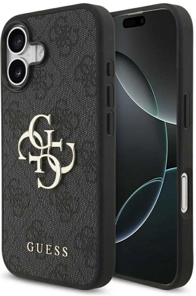 Dėklas Guess 4G Big Logo skirtas Apple iPhone 17 juodos spalvos