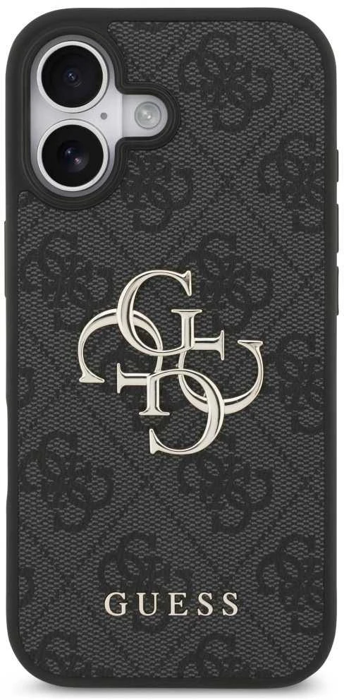 Dėklas Guess 4G Big Logo skirtas Apple iPhone 17 juodos spalvos