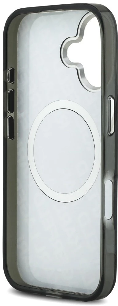 Dėklas Karl Lagerfeld IML Karl Head Logo MagSafe for Apple iPhone 17 Pro juodos spalvos