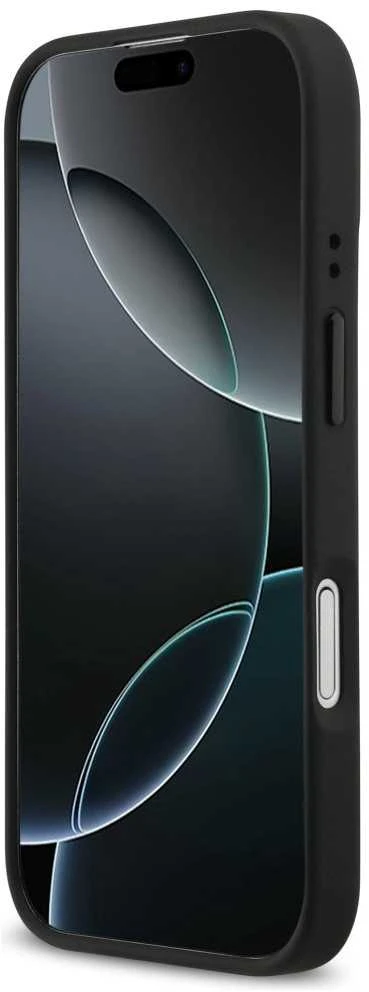 Dėklas BMW M perforuotos juostelės logotipu MagSafe Apple iPhone 17 pilkas