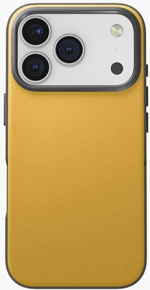 UNIQ Lyden DS Dėklas Apple iPhone 17 Pro Magclick Charging Geltona-Gray