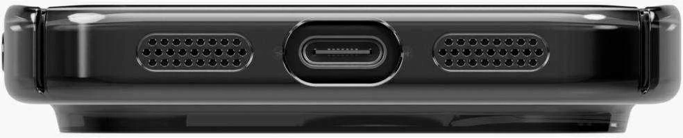 UNIQ Airsuit Dėklas Apple iPhone 17 Pro Magclick Charging juodos spalvos