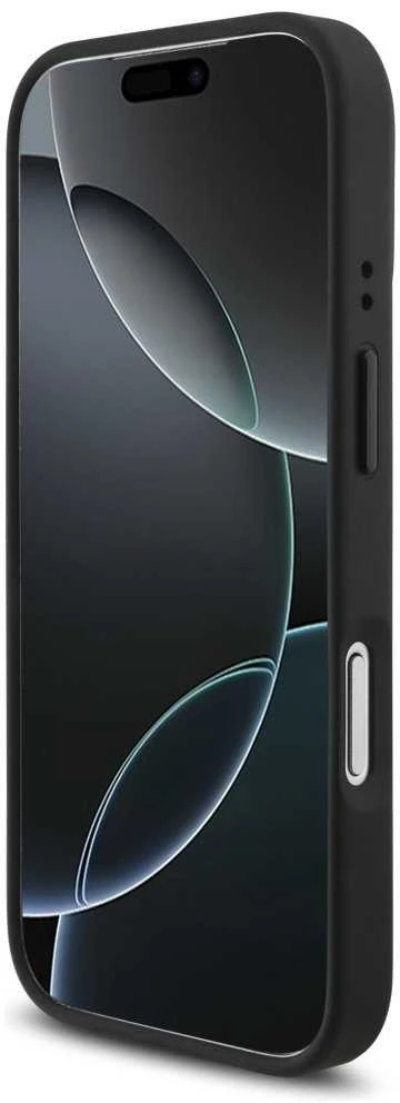 Dėklas BMW M Shape Logo MagSafe Apple iPhone 17 Pro juodos spalvos