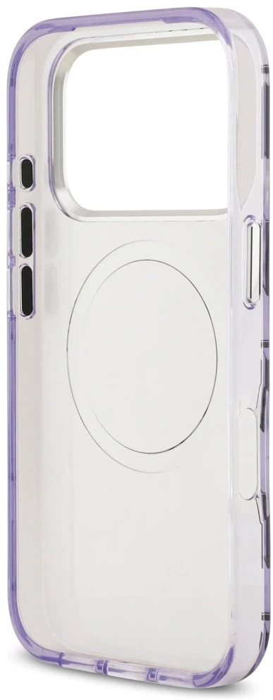 Karl Lagerfeld IML KL Monogram MagSafe dėklas skirtas Apple iPhone 17 Pro Violetinė