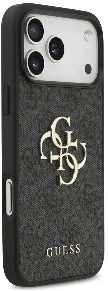 Dėklas Guess 4G Big Logo skirtas Apple iPhone 17 Pro Max juodos spalvos
