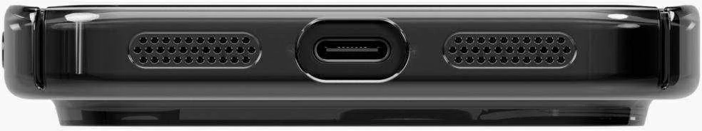 UNIQ Airsuit Dėklas Apple iPhone 17 Pro Max Magclick Charging juodos spalvos