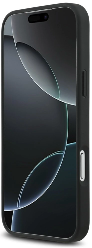 Mercedes Leather Star Pattern Stripes MagSafe dėklas skirtas Apple iPhone 17 Pro Max juodos spalvos