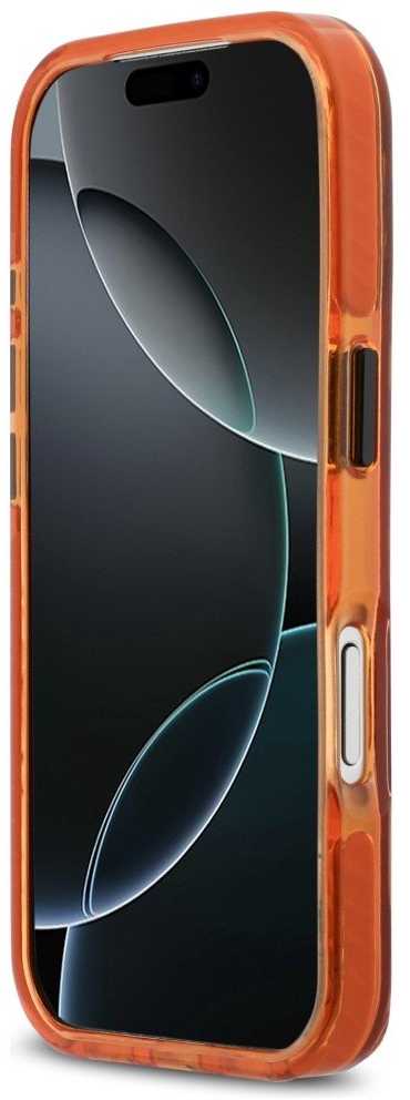 BMW M IML smūgiams atsparus metalinis logotipų „MagSafe“ dėklas, skirtas „iPhone 17 Pro Max“ – „Pro Oranžinis“